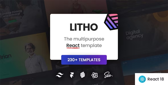 Litho - The Multipurpose React Template